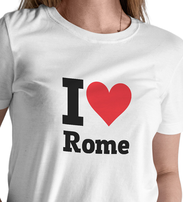 Dámské triko -  I love Rome