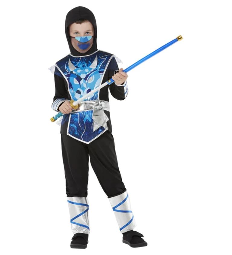Ninja modrý dětský kostým