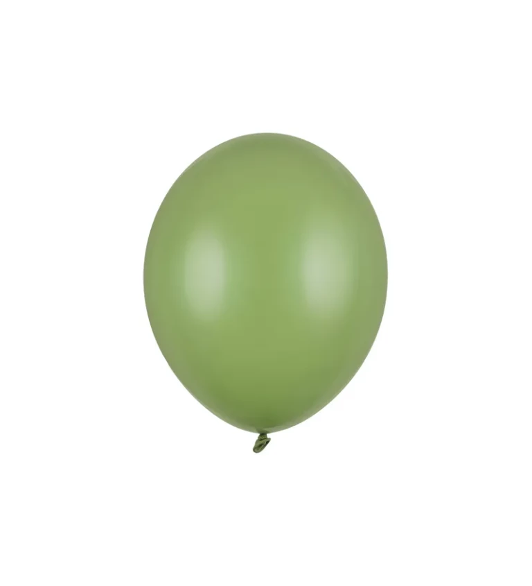 Mechové zelené balóny