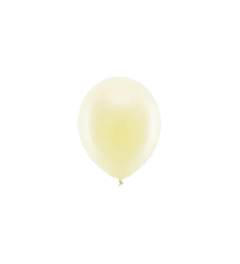 Latexové balóny krémové