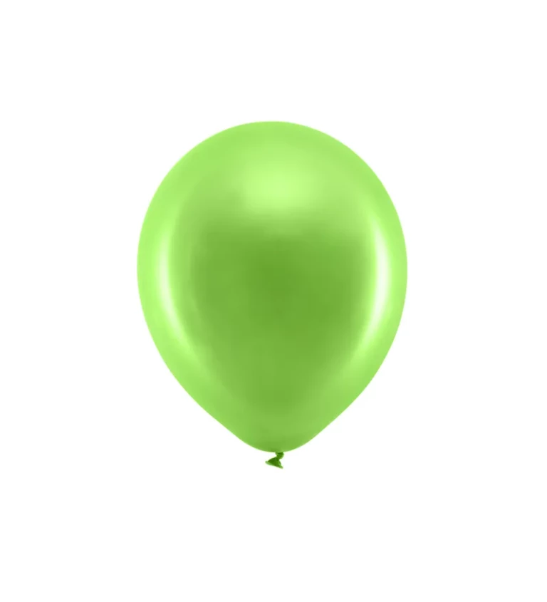 Balónky - světle zelené