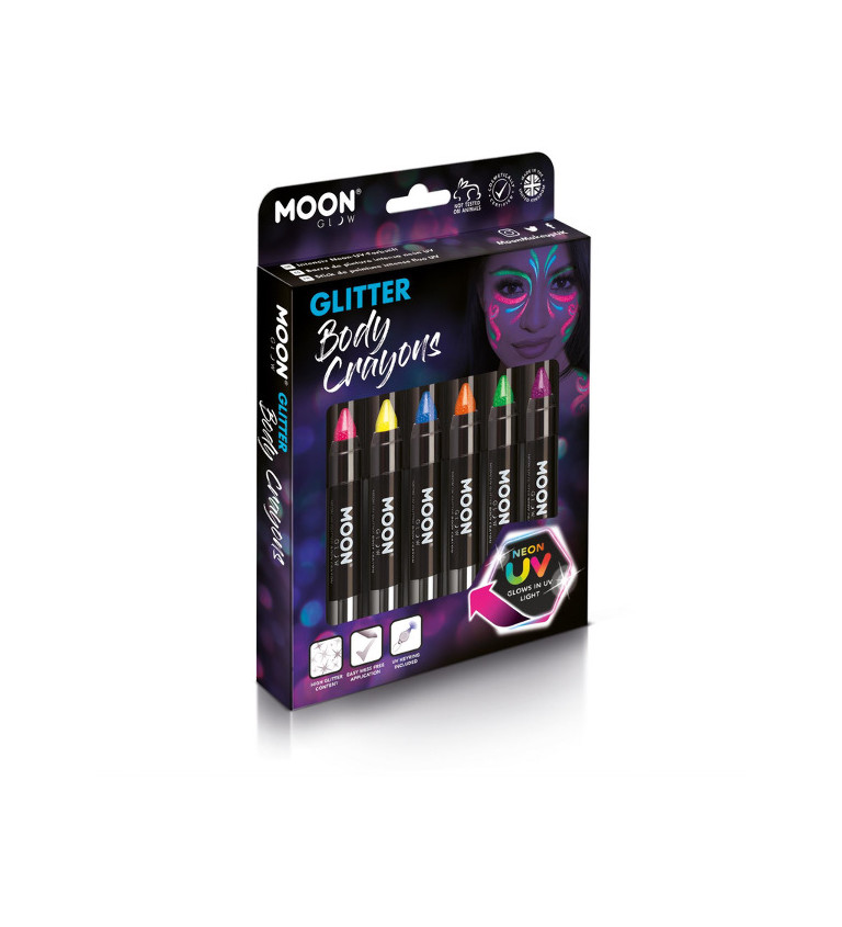 UV barevné tužky set