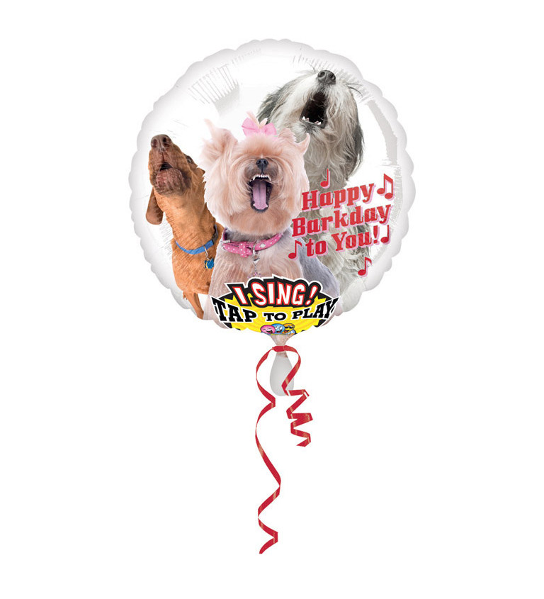 Balónek - štěkající pes