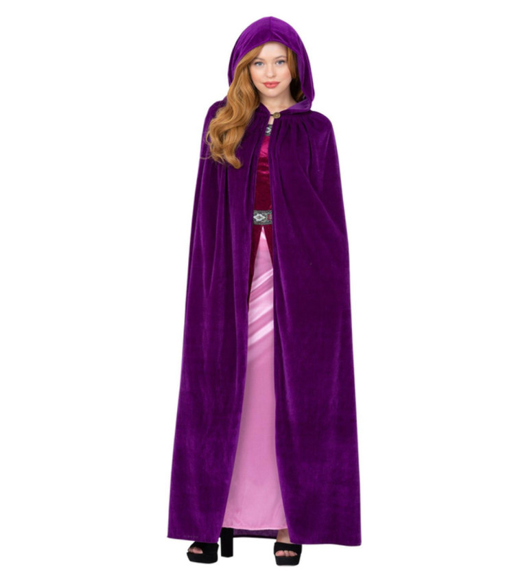 Luxusní plášť, ametystově fialový