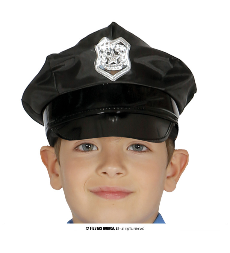 Dětská - policejní čepice
