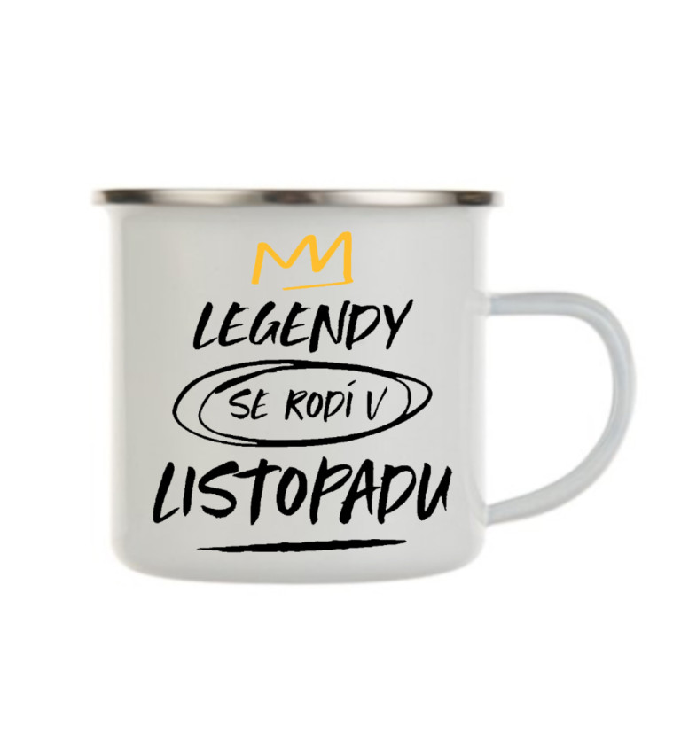 Plecháček bílý Legendy se rodí v listopad