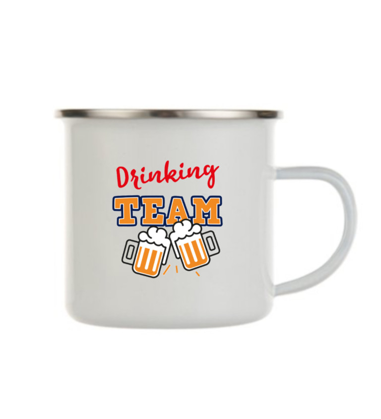 Plecháček bílý Drinking team