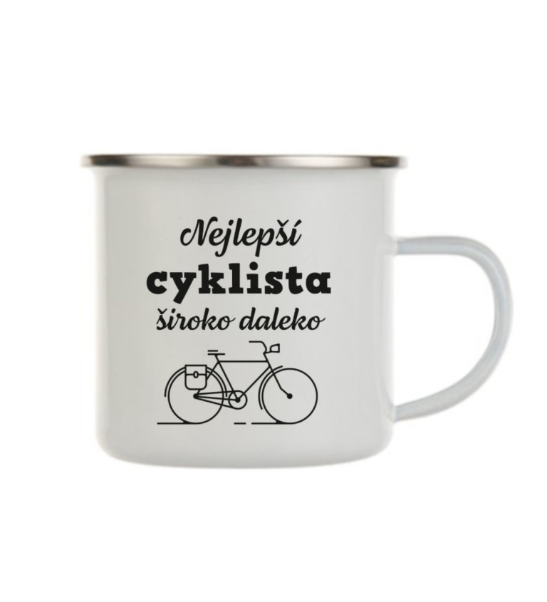 Plecháček bílý Nejlepší cyklista široko daleko