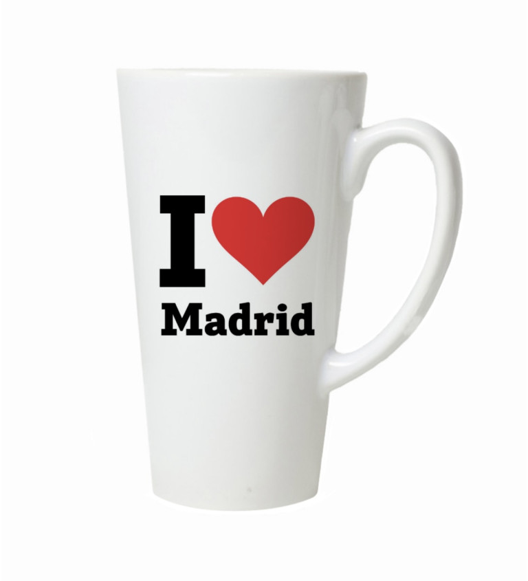 Latte hrnek I love Madrid