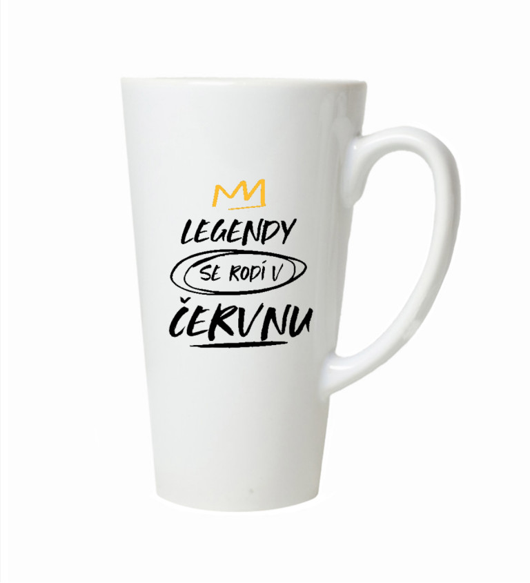 Latte hrnek Legendy se rodí v červnu