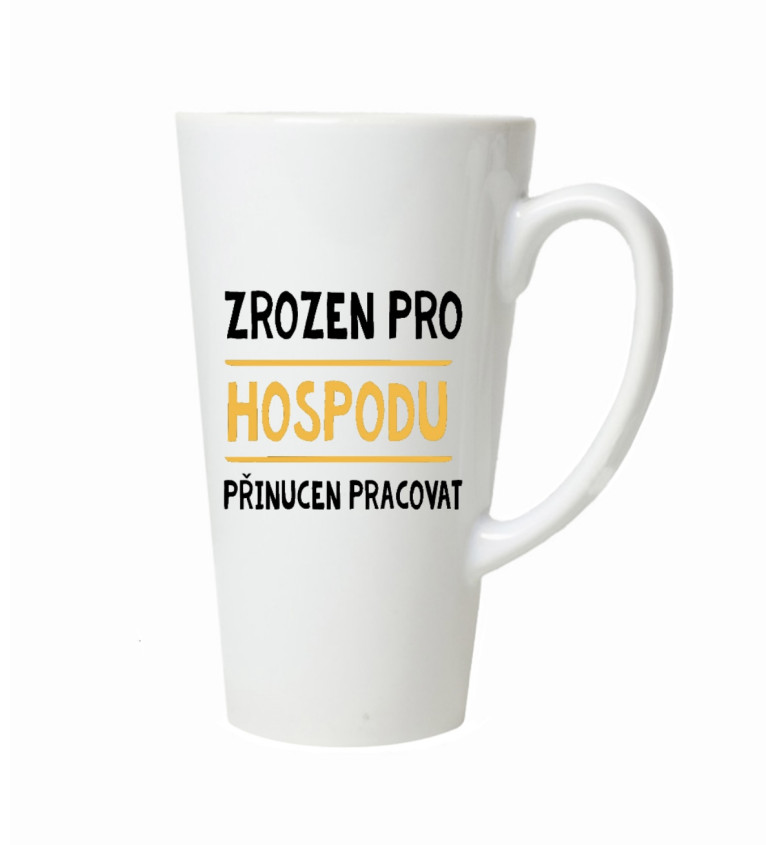 Latte hrnek Zrozen pro hospodu