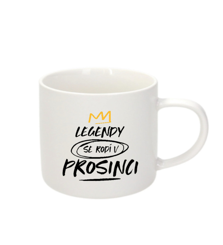 Espresso hrnek Legendy se rodí v prosinec