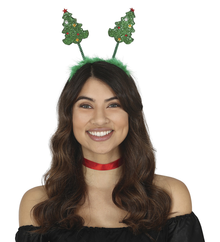 Čelenka - vánoční stromečky