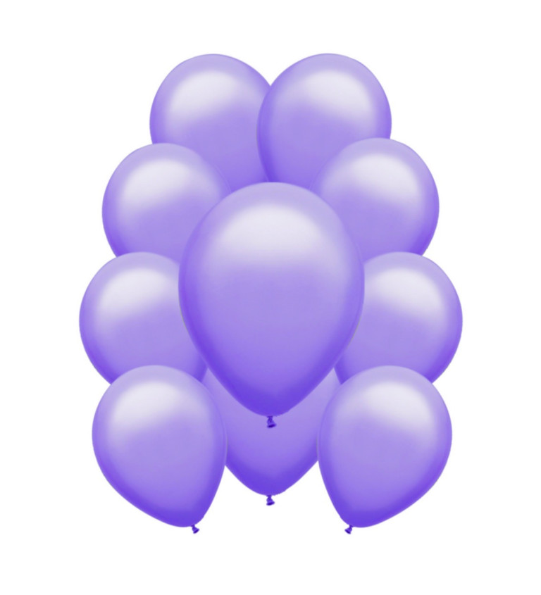 Latexové balónky pastelové - Světlé fialové