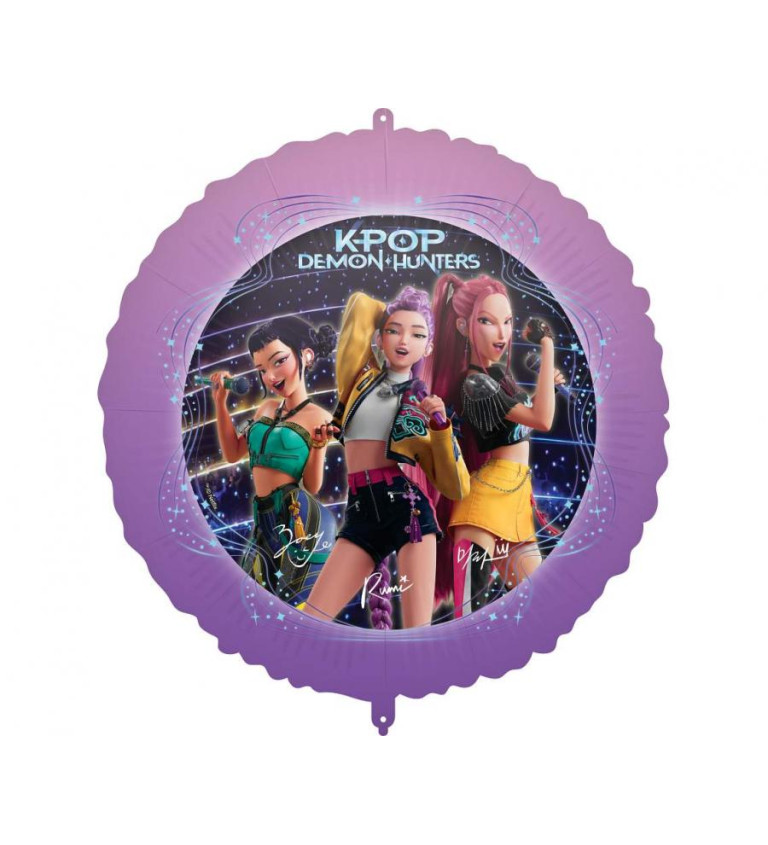 Fóliový balónek - K-POP Demon Hunters