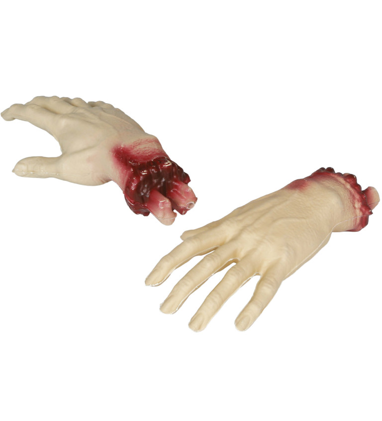 Useknutá ruka s krvavými detaily – 22 cm
