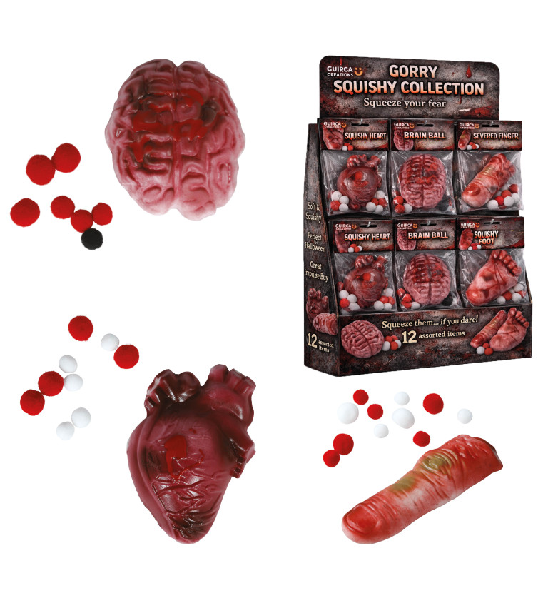 Mačkací lidský orgán – mix druhů, 10 cm
