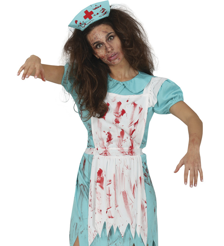 Dámský kostým Zombie sestřička